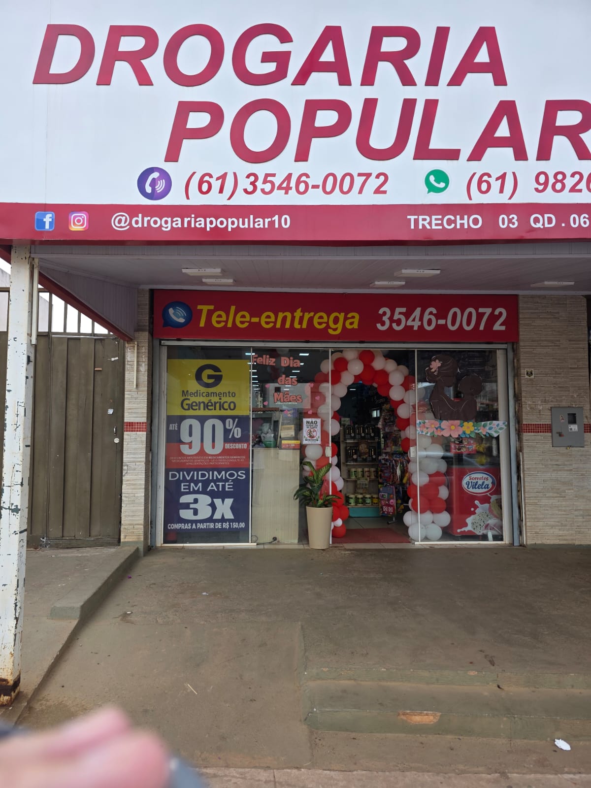 Estrutura Drogaria Popular
